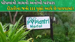 Viral Video : રાજસ્થાનના રણમાં બન્યું જંગલ, ગામ લોકો પુત્રીના જન્મ સાથે વાવે છે 111 વૃક્ષ ! જુઓ Video