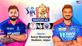 IPL 2026: RRએ જીત્યો ટોસ, DC પહેલા કરશે બોલિંગ,બંને ટીમની પ્લેઈંગ 11
