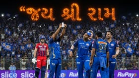 IPL 2026 માં MI વચ્ચેની મેચમાં 33 વર્ષીય રઘુ શર્માનું સેલિબ્રેશન