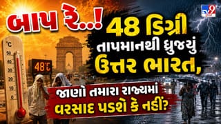 Breaking News : બાપ રે..! 48 ડિગ્રી તાપમાનથી ધ્રૂજ્યું ઉત્તર ભારત, જાણો તમારા રાજ્યમાં વરસાદ પડશે કે નહીં? જુઓ Video