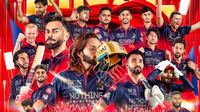 ગુજરાતને હરાવી RCB IPL 2026 ની ફાઈનલમાં પહોંચ્યું,2 ભૂલ GT ને ભાડી પડી