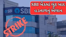 SBI બેંકમાં લૂંટ બાદ હડતાળનું એલાન, સુરક્ષા મુદ્દે ઊઠ્યા સવાલો
