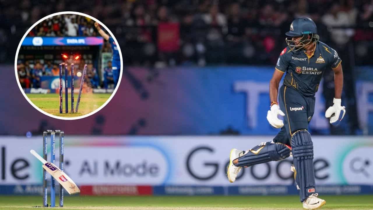Breaking News : IPLના ઇતિહાસમાં સાઈ સુદર્શનની જેમ કોઈ આઉટ થયું નથી, જુઓ Video
