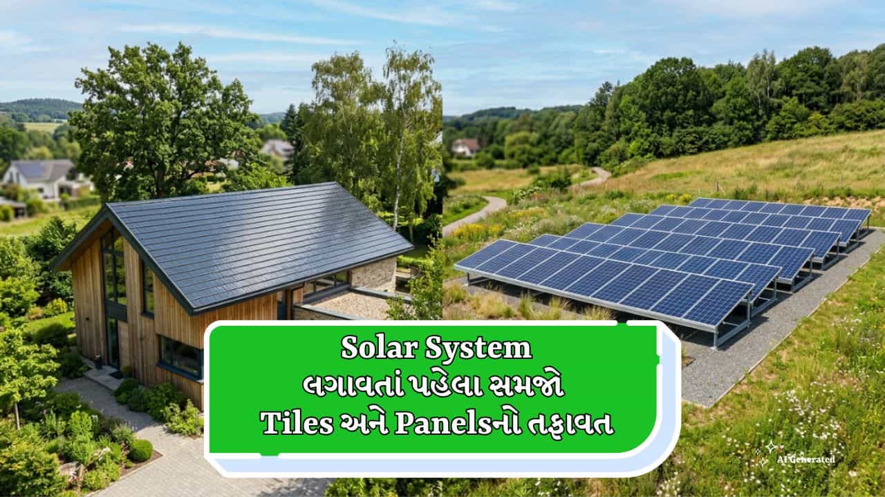 Solar Rooftop Vs Solar Panels: સોલાર સિસ્ટમ લગાવતાં પહેલા સમજો ટાઇલ્સ અને પેનલ્સનો તફાવત
