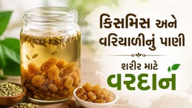 કિસમિસ અને વરિયાળીનું પાણી પીવાના સ્વાસ્થ્ય લાભો જાણી ચોંકી જશો..