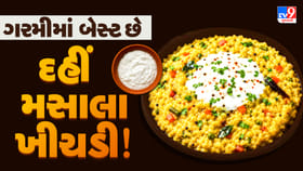 ગરમીમાં ટ્રાય કરો દહીં મસાલા ખીચડી