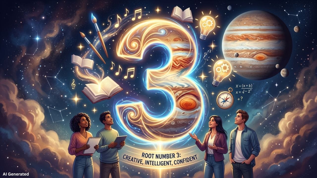 3,12,21 અને 30 તારીખે જન્મેલા લોકોનો મૂળાંક 3 હોય છે, જે ગુરુ ગ્રહ સાથે જોડાયેલો માનવામાં આવે છે. આવા લોકો બુદ્ધિશાળી, સર્જનાત્મક અને આત્મવિશ્વાસી હોય છે, પરંતુ તેમને સફળતા થોડી મોડે મળે છે. સામાન્ય રીતે 35 વર્ષની ઉંમર પછી તેમની મહેનતનું સારું પરિણામ જોવા મળે છે અને તેઓ લાંબા સમય સુધી સફળતા માણે છે.