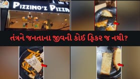 વડોદરામાં પિઝાઇનોઝ આઉટલેટની ઘોર બેદરકારી, ફૂગવાળા પિત્ઝા પિરસાયા