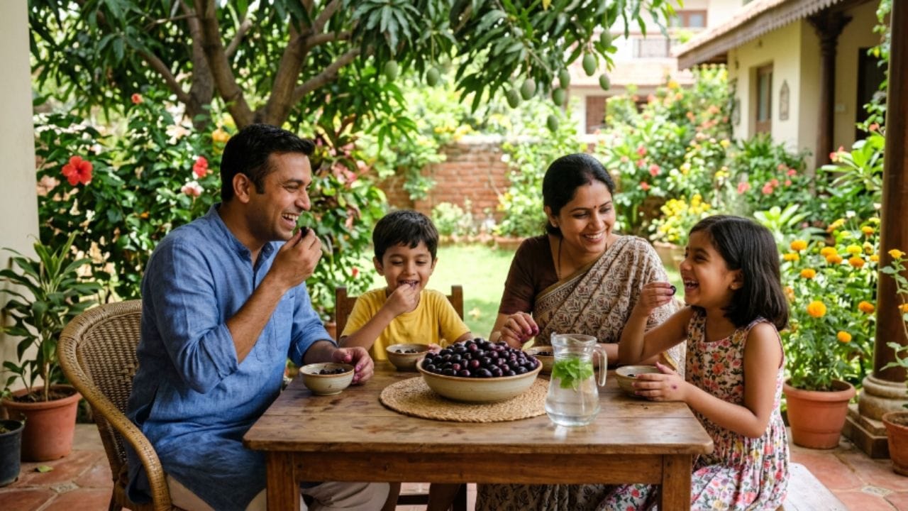 કમજોરી દૂર કરીને લોહીના ટકા વધારશે: ગરમીના કારણે આપણને બહુ જલ્દી થાક લાગવા માંડે છે. જાંબુમાં રહેલું આયર્ન શરીરમાં હિમોગ્લોબિનનું સ્તર ઝડપથી વધારે છે, જેનાથી એનિમિયા (લોહીની ઉણપ) ની ફરિયાદ દૂર થાય છે. સાથે જ તેનું વિટામિન C શરીરની રોગ પ્રતિકારક શક્તિ (ઇમ્યુનિટી) ને બૂસ્ટ કરે છે જેથી ઋતુગત બીમારીઓ નજીક પણ ફરકતી નથી.