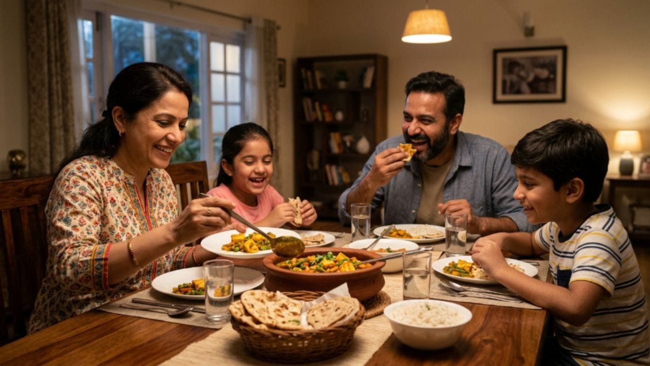 દિવસમાં કેટલું પનીર ખાવું સુરક્ષિત?: સ્વાસ્થ્ય નિષ્ણાતોના મતે, એક સામાન્ય અને સ્વસ્થ વ્યક્તિ માટે દિવસ દરમિયાન 50 થી 100 ગ્રામ પનીરનું સેવન પૂરતું અને સુરક્ષિત માનવામાં આવે છે. જરૂરિયાત કરતાં વધારે વપરાશ શરીરમાં બિનજરૂરી ચરબી અને કેલરીનું પ્રમાણ વધારે છે, જે લાંબા ગાળે પાચનતંત્રને સુસ્ત બનાવી શકે છે. (All Image Credit: AI)