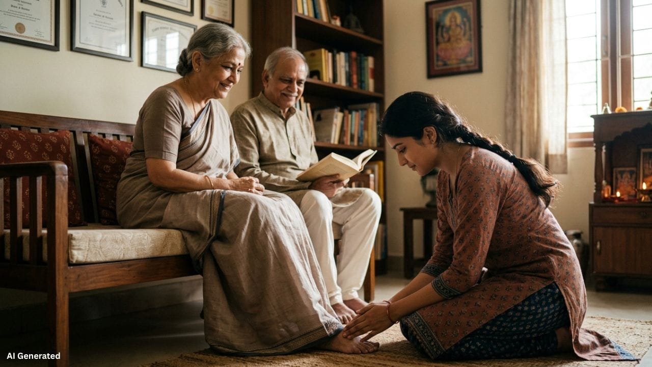જ્યોતિષ પ્રમાણે ગુરુ ગ્રહ જ્ઞાન અને સન્માન સાથે જોડાયેલો માનવામાં આવે છે. તેથી શિક્ષકો અને વડીલોનું માન રાખવું શુભ ગણાય છે. માન્યતા છે કે આમ કરવાથી જીવનમાં સારા પરિણામો અને પ્રગતિ મળે છે. ( નોંધ :ટીવી9 કોઈ પણ પ્રકારે અંધશ્રદ્ધાને પ્રોત્સાહન આપતુ નથી. આ અહેવાલ માત્ર ધાર્મિક માન્યતા અને લોકોમાં પ્રચલિત માન્યતા, રીત રિવાજને આધારે રજૂ કરવામાં આવેલ છે. )