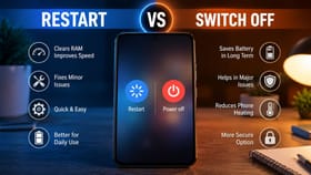 ફોન Restart કરવો કે Switch Off? જાણો કંપનીઓ કેમ આપે છે બે અલગ ઓપ્શન