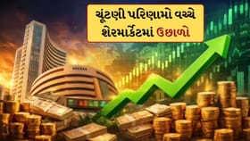 ચૂંટણી પરિણામો વચ્ચે શેરમાર્કેટમાં આવી તૂફાની તેજી !