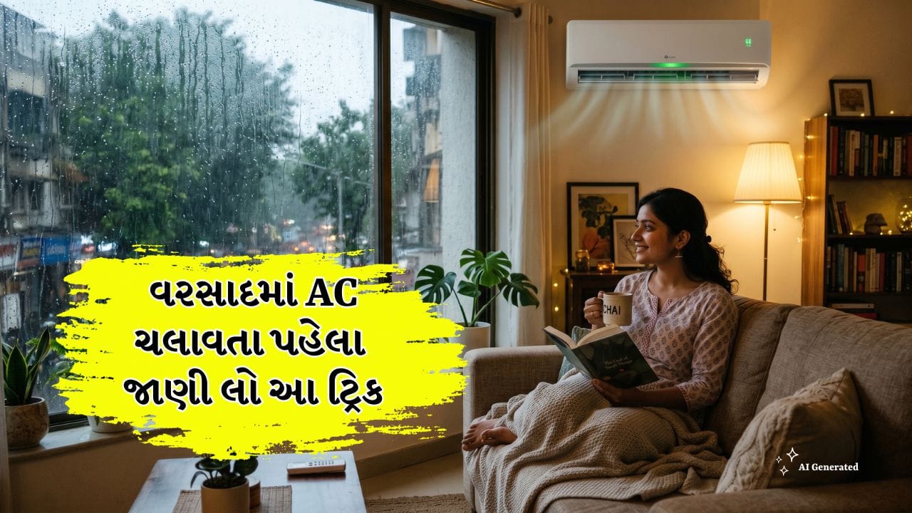 AC Tip: વરસાદમાં AC ચલાવતા પહેલા જાણી લો આ ટ્રિક, ભેજથી મળશે તરત રાહત, બિલ પણ આવશે ઓછું