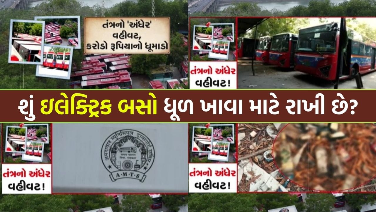 શું બસો ધૂળ ખાવા માટે રાખી છે? તંત્ર જવાબ આપે... બંધ પડેલી નવી બસોના કારણે આખી જગ્યા હવે અસામાજિક તત્વોનો અડ્ડો બની