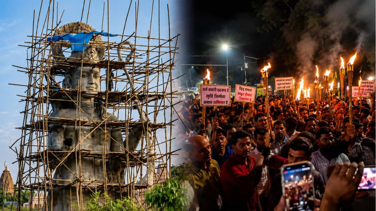 Breaking News : બાંગ્લાદેશમાં ભગવાન રામ, કૃષ્ણ અને શિવજીની મુર્તિ નિર્માણ રોકવા પર વિવાદ, રસ્તા પર ઉતરી આવ્યા હિન્દુઓ