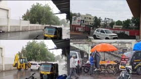 ભાવનગર-સોનગઢમાં વરસાદી માહોલ, ખેડૂતોમાં ખુશીનો માહોલ