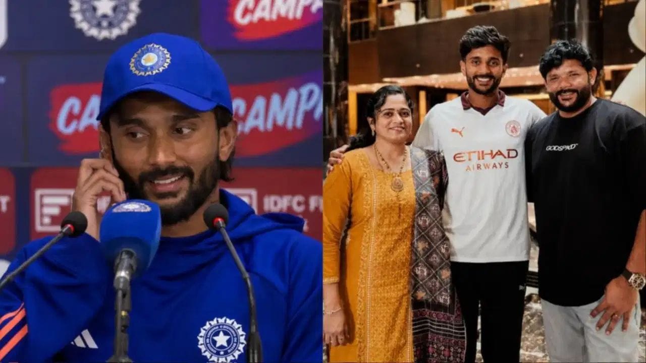 IND vs AFG : ચાલુ પ્રેસ કોન્ફરન્સમાં આવ્યો નીતિશ રેડ્ડીની માતાનો ફોન, જાણો પછી શું થયું જુઓ VIDEO