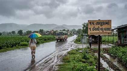 મધ્ય અને ઉત્તર ગુજરાતમાં વરસાદની આગાહી