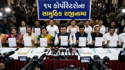 Breaking News : ભાજપના નારાજ કોર્પોરેટરો ટસના મસ ના થતા ટેન્શન વધ્યુ
