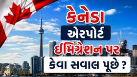 કેનેડા એરપોર્ટ ઈમિગ્રેશન પર કેવા સવાલ-જવાબ કરવામાં આવે છે?