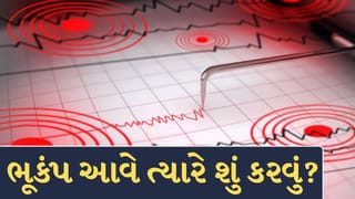 Earthquake Safety Tips : ભૂકંપ આવે ત્યારે શું સાવધાની રાખવી? સુરક્ષિત રહેવા માટે જાણો 5 મહત્વપૂર્ણ ટીપ્સ !