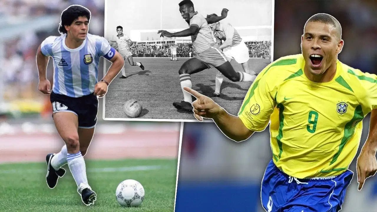 FIFA વર્લ્ડ કપ 2026 માટે કાઉન્ટડાઉન શરૂ થઈ ગયું છે. FIFA વર્લ્ડ કપની 23મી આવૃત્તિ 12 જૂનથી શરૂ થશે. લિયોનેલ મેસ્સી અને ક્રિસ્ટિયાનો રોનાલ્ડો પાસે 23મા FIFA વર્લ્ડ કપમાં ઇતિહાસ રચવાની તક છે. મેસ્સી અને ક્રિસ્ટિયાનો હાલમાં વિશ્વ ફૂટબોલના બે સૌથી મોટા ચહેરા છે. પરંતુ, શું તમે FIFA વર્લ્ડ કપના ઇતિહાસમાં 10 શ્રેષ્ઠ ફૂટબોલરો વિશે જાણો છો? ચાલો એક નજર કરીએ તે ખેલાડીઓ પર જેમને FIFA વર્લ્ડ કપના 96 વર્ષના ઈતિહાસમાં શ્રેષ્ઠ માનવામાં આવે છે.