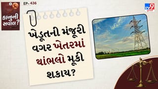 કાનુની સવાલ: ખેડૂતની મંજૂરી વગર ખેતરમાં વીજળી કે ટેલિકોમના થાંભલા મૂકી શકાય? જાણો કાયદો શું કહે છે