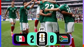Fifa World Cupમાં યજમાન મેક્સિકોએ સાઉથ આફ્રિકાને 2-0થી હરાવ્યું