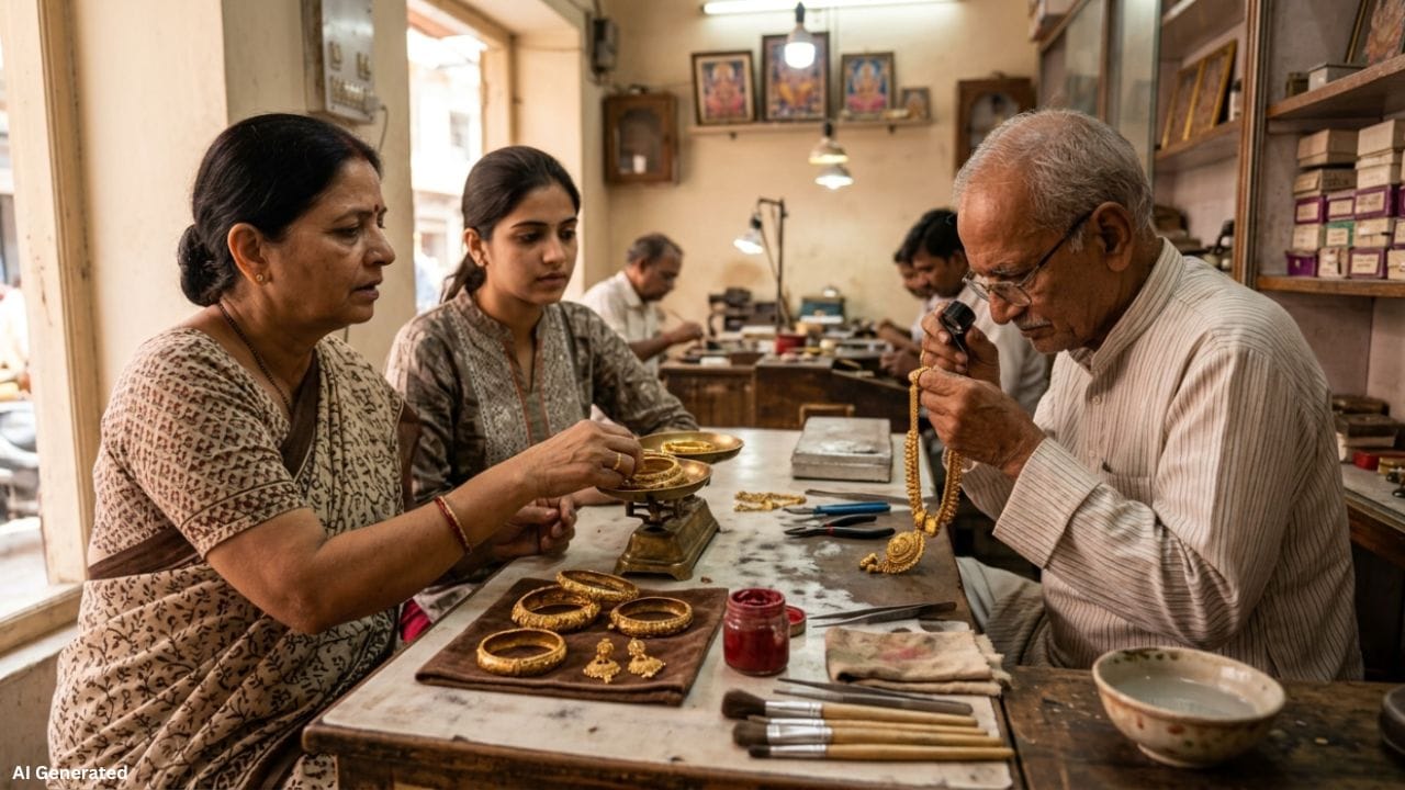 ઘણા લોકો જૂના દાગીના સફાઈ અથવા પોલિશ માટે ઝવેરીને આપે છે. સફાઈ પછી ક્યારેક દાગીનાનું વજન થોડું ઓછું લાગી શકે છે. તેનું કારણ એ છે કે દાગીના પર જમા થયેલી ધૂળ, મેલ, સાબુ અને પરસેવાના કણો દૂર થઈ જાય છે. પોલિશિંગ દરમિયાન પણ ખૂબ જ નાનો ઘસારો થાય છે, જે સામાન્ય બાબત છે.