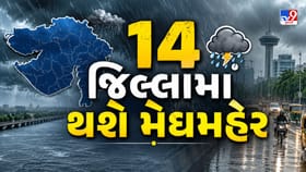 આજે અમદાવાદ સહિત 14 જિલ્લાઓમાં વરસાદની આગાહી
