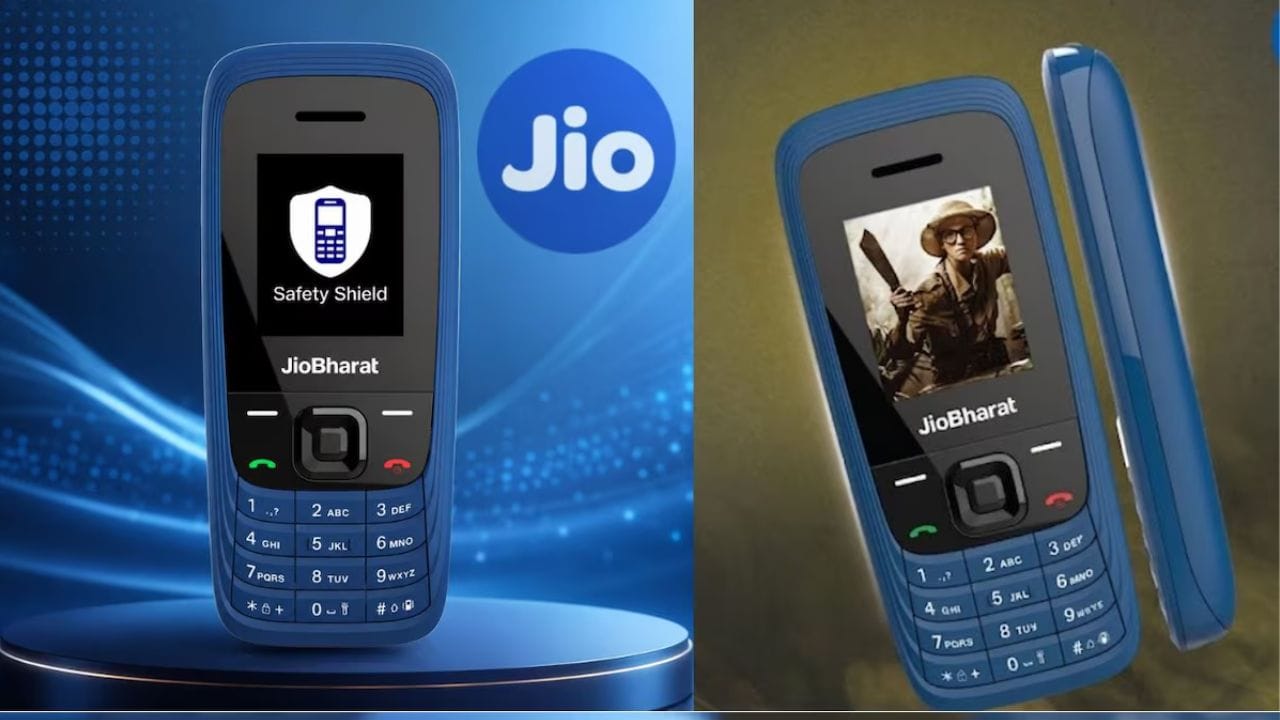 JioBharat V4 એવા લોકો માટે ડિઝાઇન કરવામાં આવ્યું છે જેઓ ફીચર ફોન સાથે સંકળાયેલ ઉપયોગમાં સરળતા ઇચ્છે છે પણ 4G ઇન્ટરનેટ કનેક્ટિવિટીની ઍક્સેસ પણ ઇચ્છે છે. કંપનીએ તેને આધુનિક ડિઝાઇન સાથે લોન્ચ કર્યું છે, જે વાદળી અને કાળા રંગના વિકલ્પોમાં ઉપલબ્ધ છે. તેની ઓછી કિંમત હોવા છતાં, ફોનમાં એવી સુવિધાઓ શામેલ છે જે તેને પરંપરાગત કીપેડ ફોનથી અલગ પાડે છે.(ફોટો ક્રેડિટ-Google)