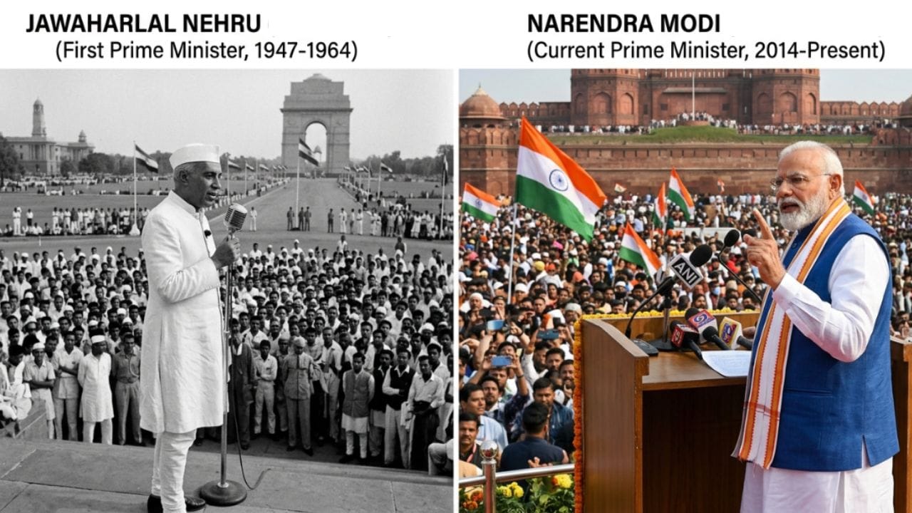 Modi Vs Nehru : તે સમયે એક પક્ષનું શાસન, હવે સેંકડો પક્ષો વચ્ચે સ્પર્ધા, ચૂંટણીના સ્તરે નેહરુ અને મોદી ક્યાં ઊભા છે?
