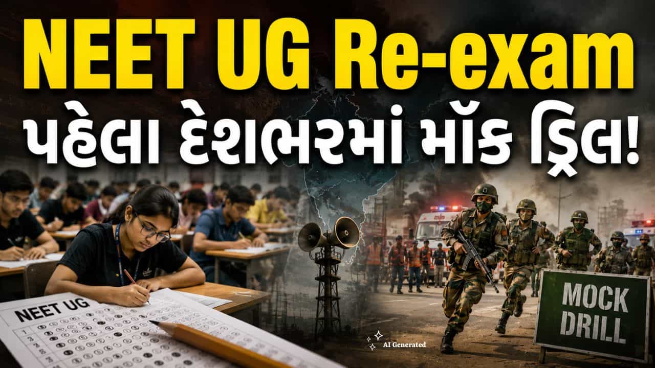 Breaking News NEET UG: રી-એક્ઝામ માટે NTAની ફૂલપ્રૂફ તૈયારી, પરીક્ષા પહેલા દેશભરમાં મૉક ડ્રિલ