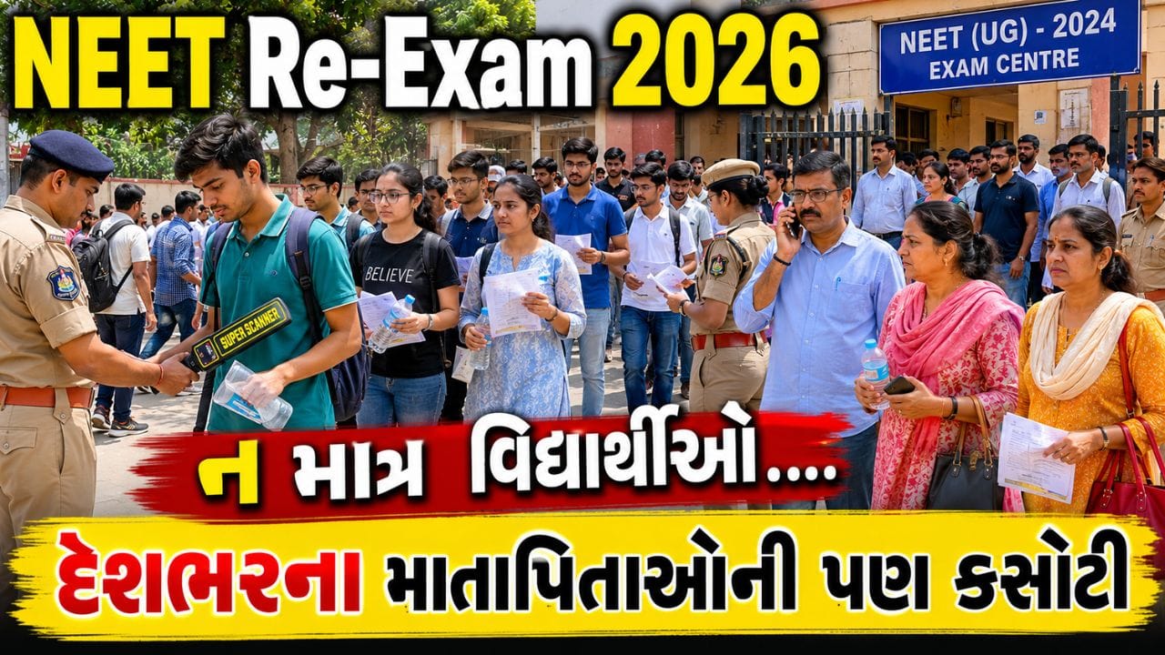 દેશભરમાં યોજાઈ NEET ની રિએક્ઝામ, વિદ્યાર્થીઓ અને વાલીઓની સાથે શિક્ષણ જગત અને NTA ની પણ અગ્નિપરીક્ષા