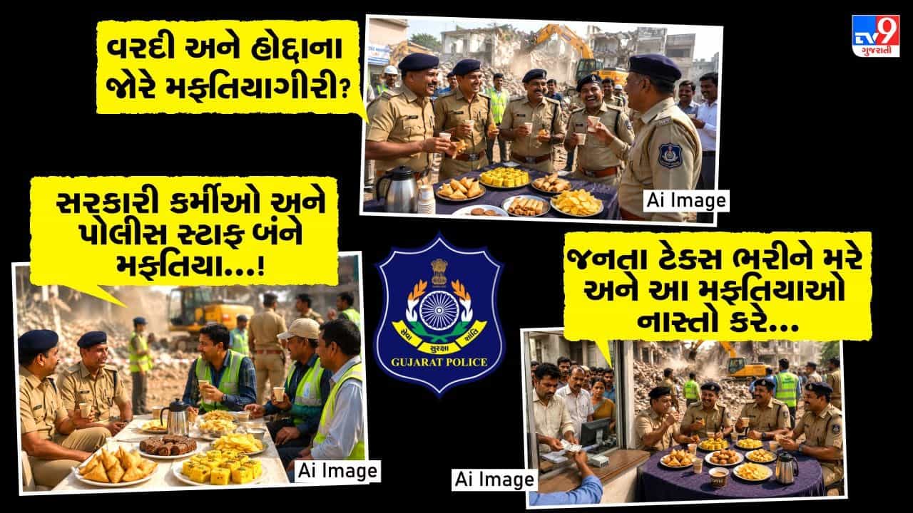 ‘સરકારી સ્ટાફ’ અને ‘પોલીસ’ની આ તે કેવી ભૂખ ? ડિમોલિશનના નામે આ મફતિયાઓ ₹27 લાખની જયાફત ઉડાવી ગયા