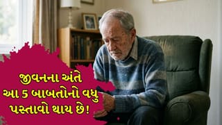 Lifestyle : જીવનના અંતિમ પડાવે લોકો આ 5 વાતોનો સૌથી વધુ પસ્તાવો કરે છે !