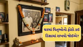 સાવધાન! ઘરમાં અહીં પિતૃઓનો ફોટો રાખવાથી આવે છે આર્થિક તંગી