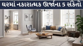 ઘરમાં આ 5 સંકેતો મળે તો સમજવું કે ઘરમાં નકારાત્મક ઊર્જાનો વાસ છે !