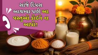 સૂર્યાસ્ત પછી આ 7 વસ્તુઓ કોઈને ન આપો, જાણો શા માટે વડીલો આવી સલાહ આપે છે
