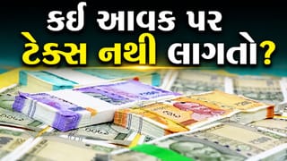 Tax Free Income : કઈ આવક પર નથી લાગતો ટેક્સ ? જાણો સંપૂર્ણ માહિતી !