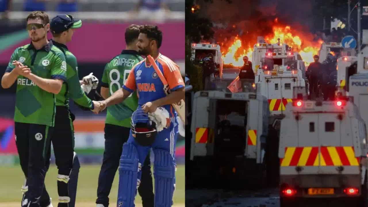 Breaking News: ટીમ ઈન્ડિયાનો આયર્લેન્ડ પ્રવાસ થશે રદ ? બેલફાસ્ટમાં રમખાણોએ BCCIની વધારી ચિંતા