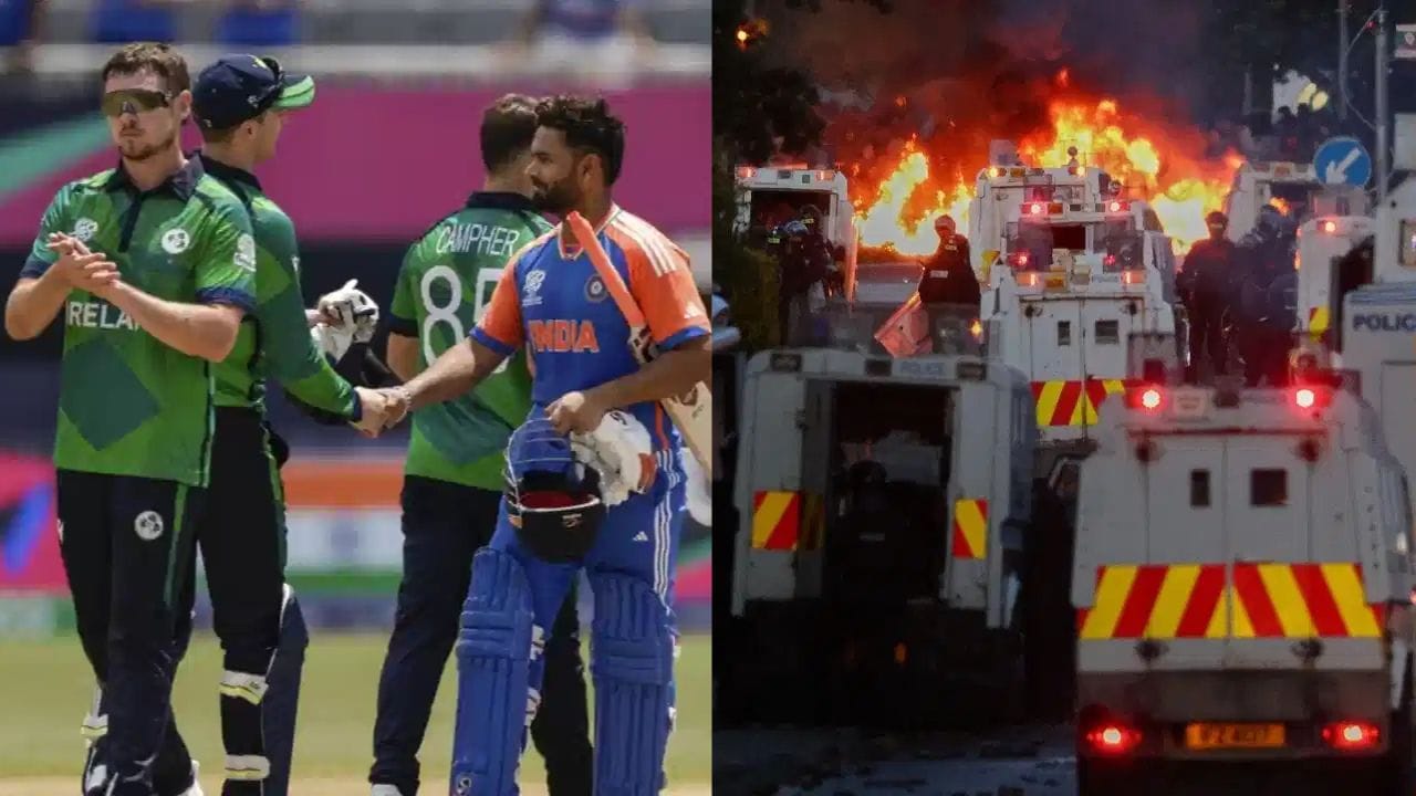 Breaking News: ટીમ ઈન્ડિયાનો આયર્લેન્ડ પ્રવાસ થશે રદ ? બેલફાસ્ટમાં રમખાણોએ BCCIની વધારી ચિંતા