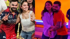 VIDEO: IPL જીત્યા પછી વિરાટ-અનુષ્કાએ ડાન્સ ફ્લોર પર આગ લગાવી