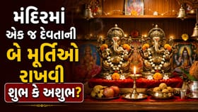 મંદિરમાં એક જ દેવતાની બે મૂર્તિઓ રાખવી જોઈએ કે નહીં? જાણો વાસ્તુ નિયમ