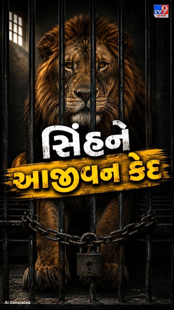 અમરેલીમાં માનવભક્ષી બનેલા 4 સિંહોને આજીવન કેદ