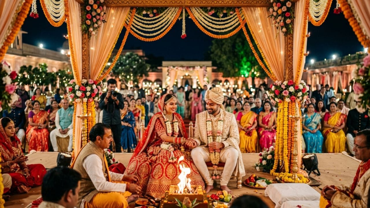 મધ્યપ્રદેશ તેની સમૃદ્ધ આદિવાસી સંસ્કૃતિ માટે પ્રખ્યાત છે, પરંતુ રાજ્યના છિંદવાડા જિલ્લાના પાંધ્રાખેડી ગામની વાર્તા ખરેખર અનોખી છે. આ ગામમાં, લગ્ન પછી દરેક પુરુષ માટે તેની પત્નીના પૈતૃક ઘરે રહેવું ફરજિયાત છે. પરંપરા મુજબ કન્યા લગ્ન પછી થોડા દિવસો માટે ઔપચારિક રીતે તેના સાસરિયાના ઘરે જાય છે, તે ટૂંક સમયમાં તેના પતિ સાથે તેના માતૃગૃહમાં પાછી ફરે છે. ત્યારબાદ, જમાઈ પોતાનું આખું જીવન તેના સસરા સાથે ખેતી અને અન્ય ઘરકામમાં ખભે ખભો મિલાવીને કામ કરવામાં વિતાવે છે.(Image Credit-Whisk AI)