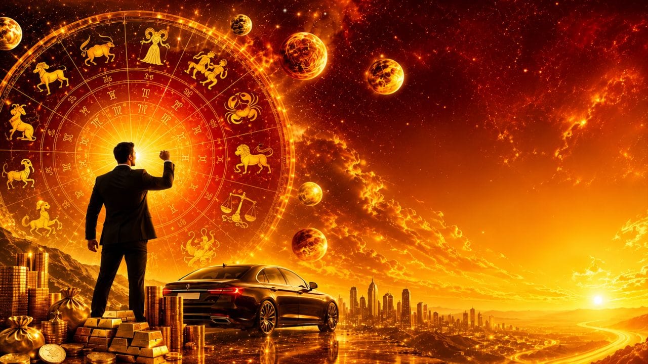 18 જૂન, 2026 જેઠ મહિનાના શુક્લ પક્ષની ચતુર્થી તિથિ છે. આ ગુરુવાર છે, જે દેવતાઓના ગુરુ ભગવાન બૃહસ્પતિ (ગુરુ) અને ભગવાન વિષ્ણુને સમર્પિત છે. પંચાંગ અનુસાર, આ એક અસાધારણ દિવસ છે. 18 જૂનના રોજ ગ્રહોની ગોઠવણી પાછલા દિવસની જેમ, મિથુન રાશિમાં બુદ્ધાદિત્ય યોગ રહે છે, અને કર્ક રાશિમાં એક શક્તિશાળી ત્રિગ્રહી યોગ સક્રિય રહે છે. આ દરમિયાન, મીન રાશિમાં સ્થિત શનિ, કર્ક રાશિના ત્રણ ગ્રહો -ગુરુ, ચંદ્ર અને શુક્ર સાથે શુભ નવપંચમ યોગ બનાવે છે. આ ગ્રહોની ગોઠવણી પાંચ ચોક્કસ રાશિઓ માટે નોંધપાત્ર લાભ સૂચવે છે. (ફોટો ક્રેડિટ-Google)