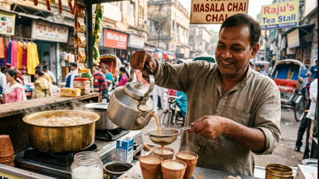 Tea Intake : ભારતમાં, સવાર ઘણીવાર ચા વિના અધૂરી લાગે છે. કેટલાક સવારે ઉઠતાની સાથે જ ચા પીવાનું પસંદ કરે છે, જ્યારે અન્ય લોકો દિવસભર ઘણી ચા પીવે છે. પરંતુ શું તમે ક્યારેય વિચાર્યું છે કે તમારી ઉંમર પ્રમાણે કેટલી ચા પીવી યોગ્ય છે? વધુ પડતી ચા પીવાથી ધીમે ધીમે શરીર પર પ્રતિકૂળ અસર થઈ શકે છે.(ફોટો ક્રેડિટ-AI Whisk)
