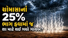 આકાશથી વરસ્યો 100% વરસાદ, પણ જમીન પર પડ્યો 75% જ, બાકીનો 25% કયા ગયો